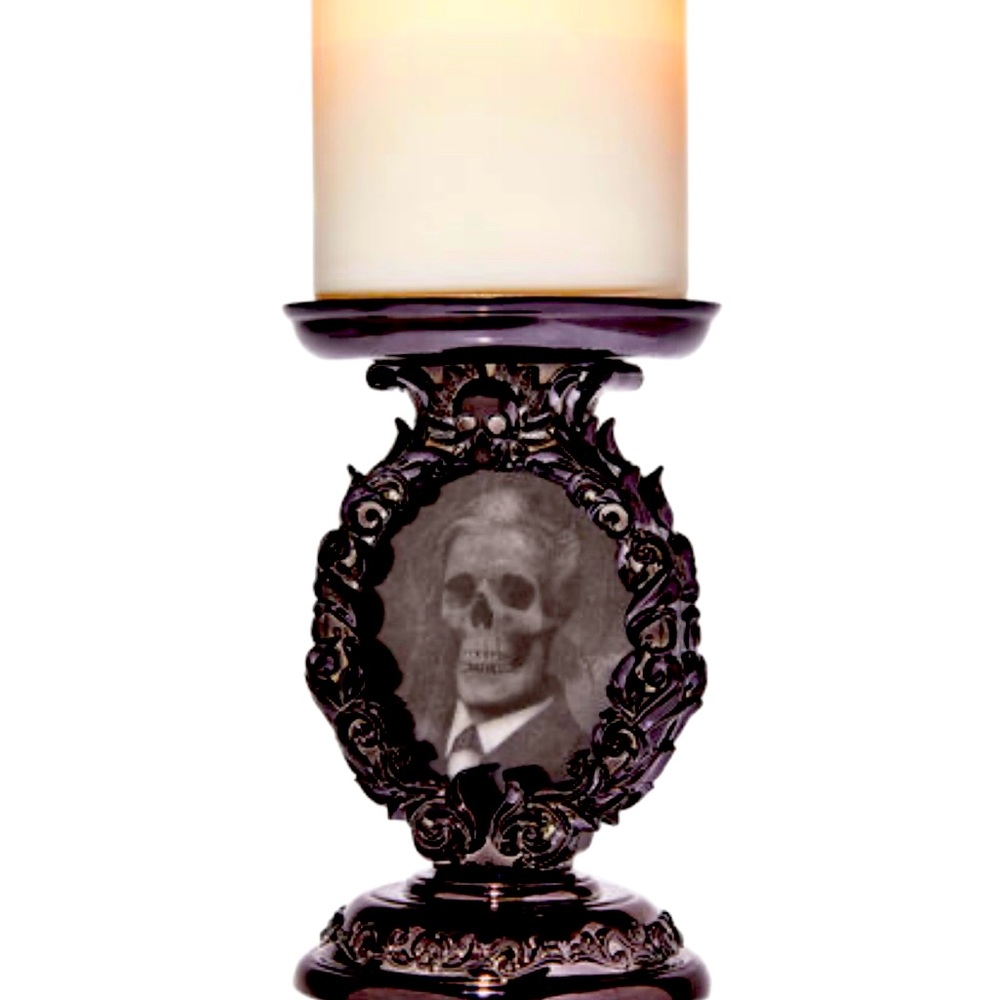Bath & Body Works Holographic Portrait Frame 3 Wick Candle Holder